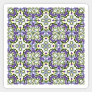 Seamless abstract pattern in Oriental style Sticker